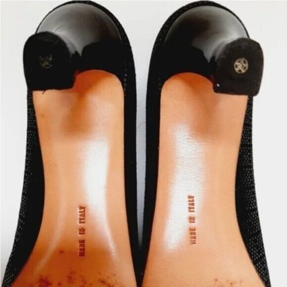 SALVATORE FERRAGAMO Classic Black Heel Pumps Sz 8.5 AA - Picture 10 of 10